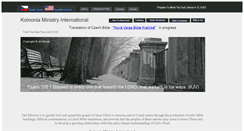 Desktop Screenshot of koinoniaministryinternational.org